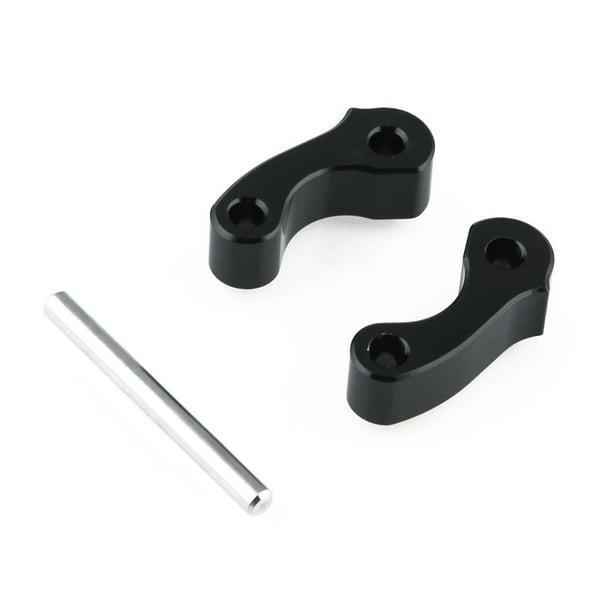 Htostar Racing Aluminum Rear Window Latch Hinge Pivots Compatible for 95-04 Tacoma 00-06 Tundra Xtracab Black 2 pcs